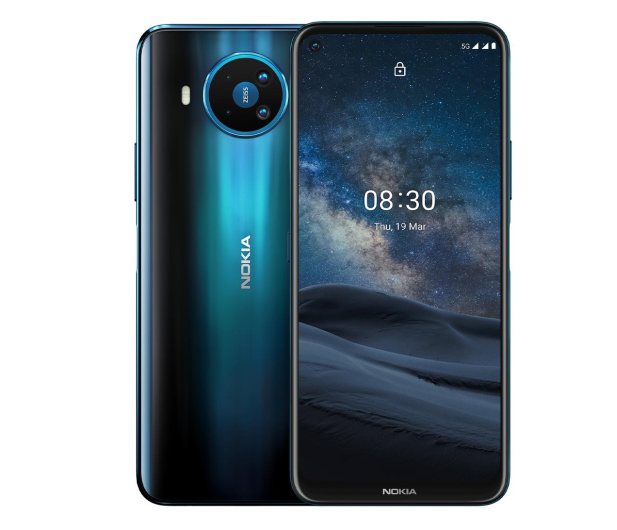 Nokia 8.3 5G Dual SIM 6/64GB niebieski - 612786 - zdjęcie